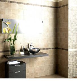 Плитка мозаика для пола душевой кабины - модель 3