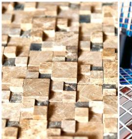 Плитка мозаика для туалета - тип 3