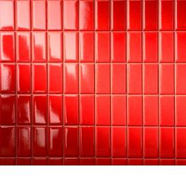 Плитка мозаика красная - модель 3