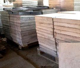 Плитка тротуарная 500х500х50 гладкая - тип 4