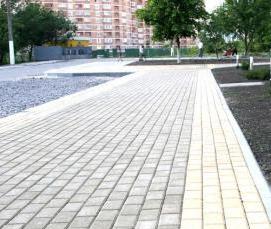 Плитка тротуарная 80мм - модель 3