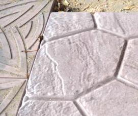 Плитка тротуарная бетонная 500х500х50 - модель 4