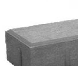 Плитка тротуарная брусчатка кирпичик 100х200х80 мм - тип 2