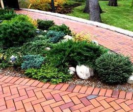 Плитка тротуарная в загородный дом - модель 3