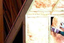 Плитный утеплитель для кровли - модель 1