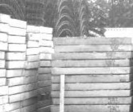 Плиты дорожные 3х1,5 м - модель 1