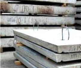 Плиты парапета железобетонные - модель 4