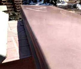 Плиты парапета железобетонные - модель 3