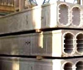 Плиты перекрытий железобетонные многопустотные - тип 1