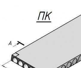 Плиты перекрытия 60-15 - вариант 3
