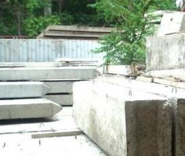 Плиты перекрытия фундаментные блоки - вариант 4