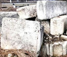 Плиты перекрытия фундаментные блоки - вариант 2