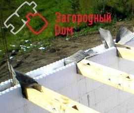 Плиты перекрытия в монолитном доме - тип 1