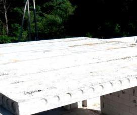 Плиты перекрытия в монолитном доме - тип 4