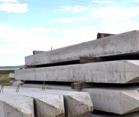 Плиты подкладные железобетонные - модель 3