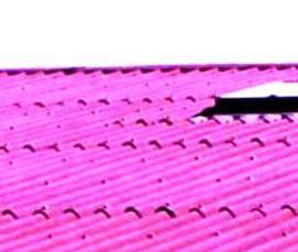 Плоский шифер крашеный - вариант 2