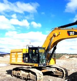 Почасовая аренда экскаватора - модель 1