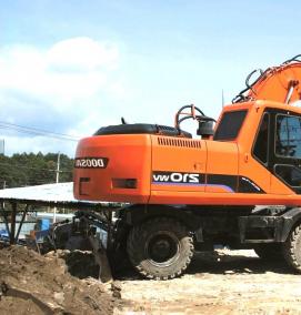 Почасовая аренда экскаватора - модель 3