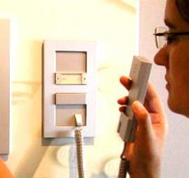 Подключение домофона в квартире - модель 3