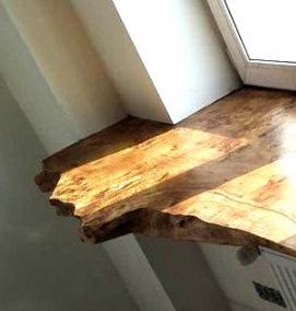 Подоконник из массива дерева - тип 2