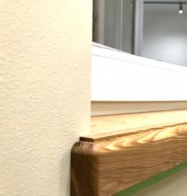 Подоконник из слэба дерева - вариант 2