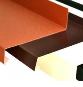 Подоконник уличный металлический - модель 4