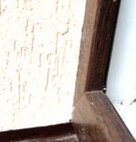 Подоконник уличный металлический - модель 3