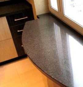 Подоконники из акрилового камня - вариант 1