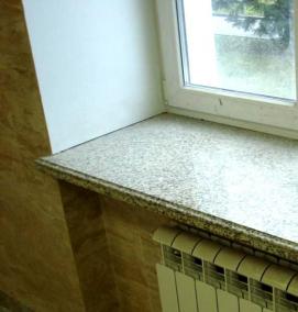 Подоконники из акрилового камня - вариант 4