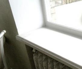 Подоконники из искусственного камня под мрамор - вариант 2