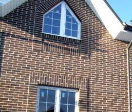 Подсистема для клинкерной плитки фасада - вариант 4