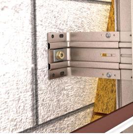 Подсистема для вентилируемого фасада - модель 1