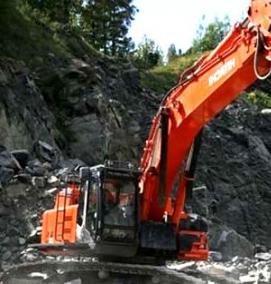 Подставка под гидромолот - модель 3