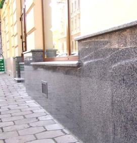 Подступенки из гранита - модель 1