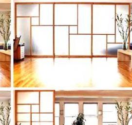 Подвесные межкомнатные перегородки - модель 3