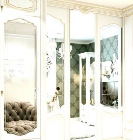 Подвесные раздвижные межкомнатные перегородки - вариант 1