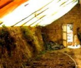 Подземная теплица круглогодичная - вариант 3