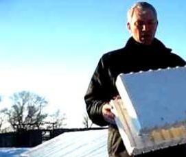 Подземная теплица термос - вариант 4