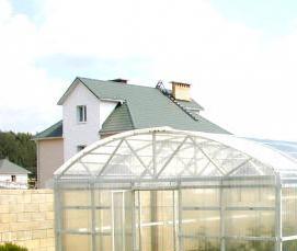 Подземная зимняя теплица - тип 4