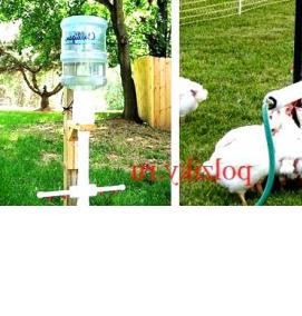 Поилки для бройлеров в клетках - модель 1