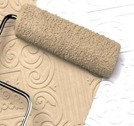 Поклейка стеклообоев под покраску - модель 2