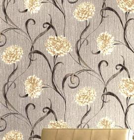 Покраска виниловых обоев на флизелиновой основе - вариант 4