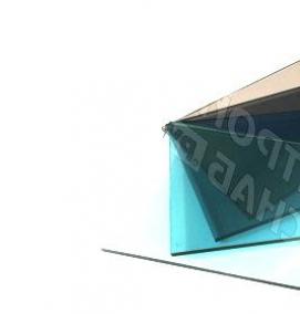 Поликарбонат 12 мм прозрачный - модель 1