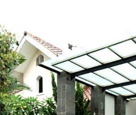 Поликарбонат 8 мм для навеса - модель 4