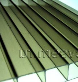 Поликарбонат цвет вишня - тип 1