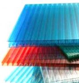 Поликарбонат цвет вишня - тип 4