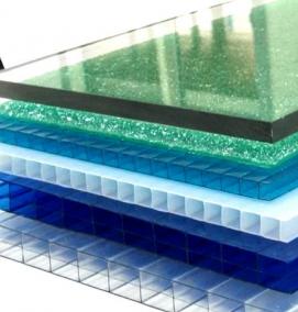 Поликарбонат монолитный толщиной 4 мм прозрачный - модель 4