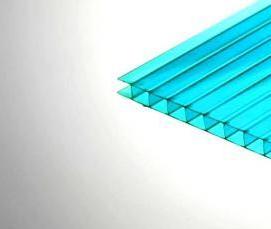 Поликарбонат сотовый толщиной 10 мм прозрачный - тип 1