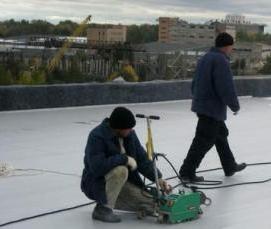 Полимерная рулонная кровля - тип 2