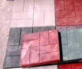 Полимерно песчаная тротуарная плитка - вариант 4